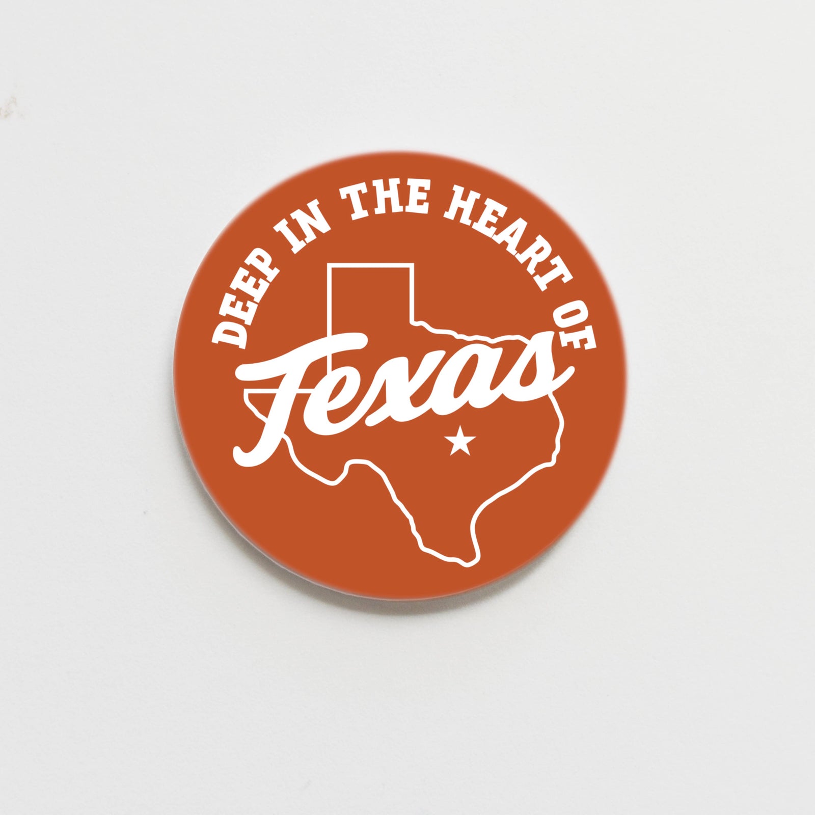 University of Texas Button - Deep in the Heart
