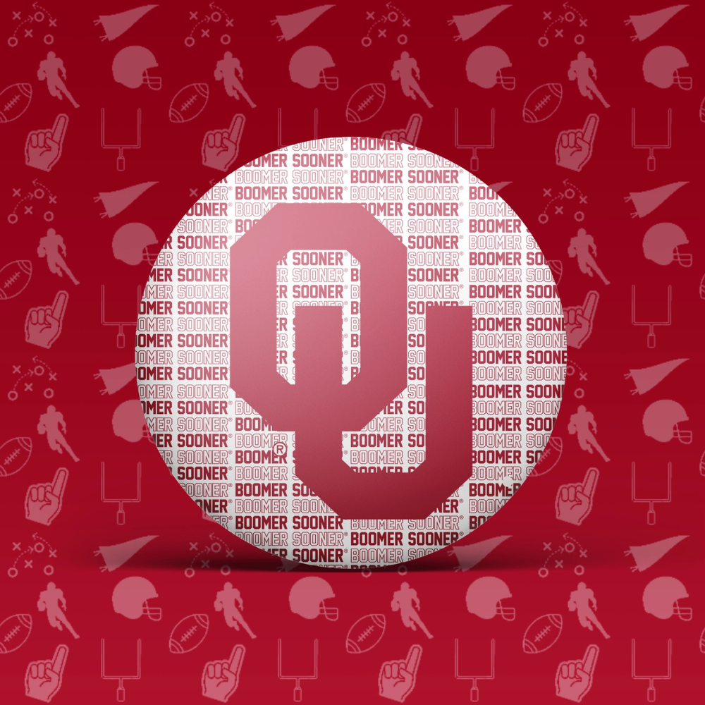 University of Oklahoma Button - Logo