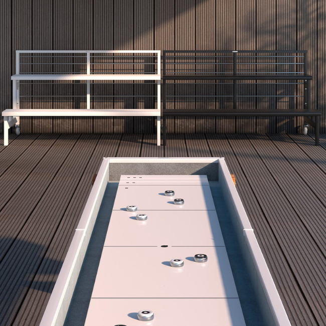 Track Shuffleboard Table