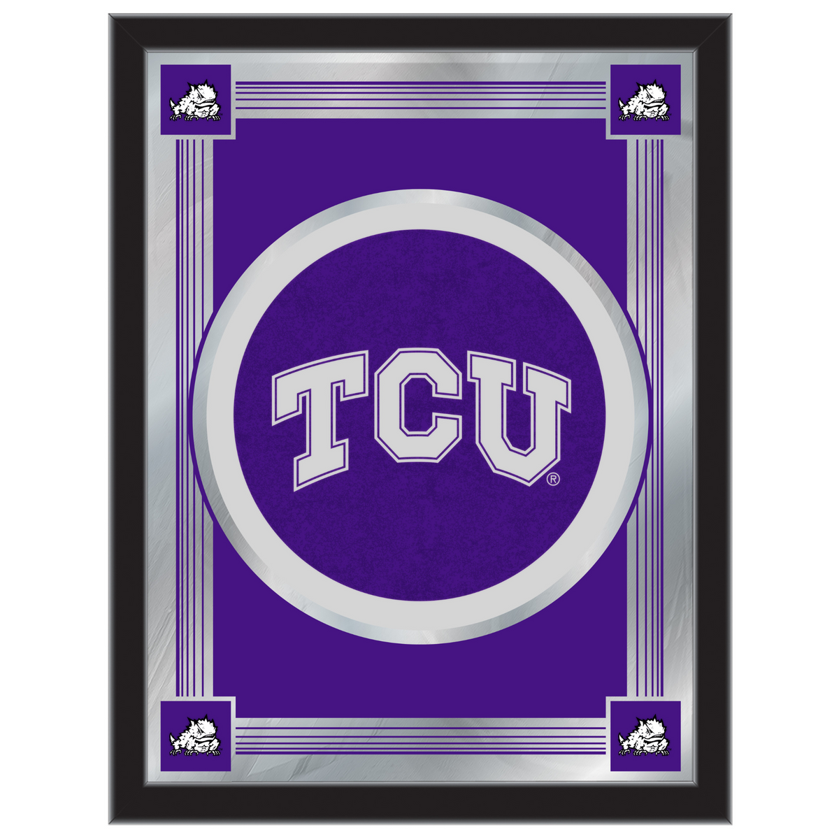 TCU Logo Mirror