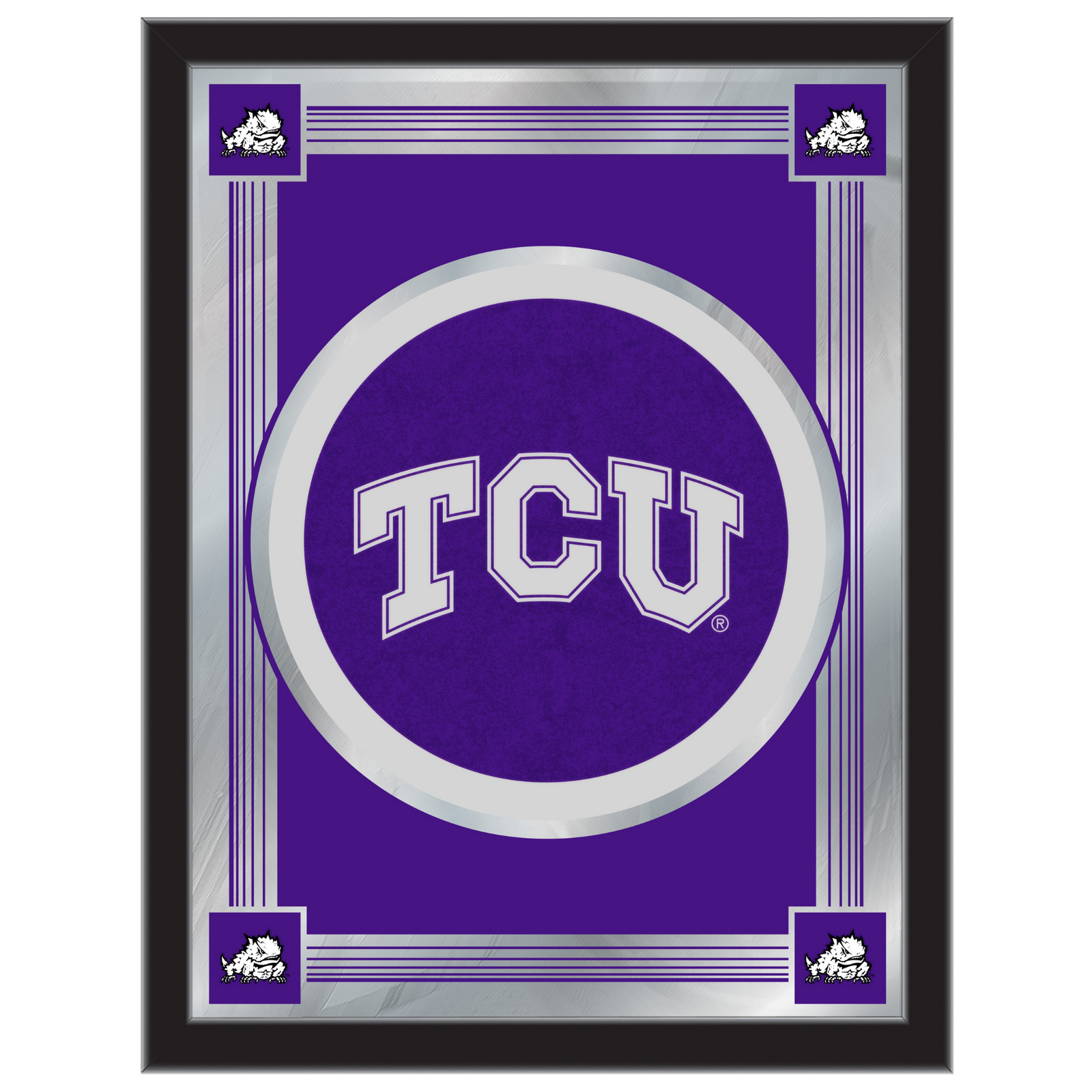 TCU Logo Mirror