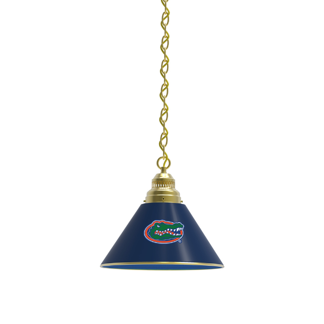 University of Florida Pendant Light - Brass