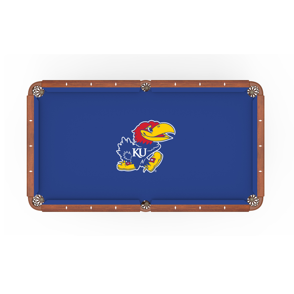 University of Kansas Pool Table Cloth - 7 Feet