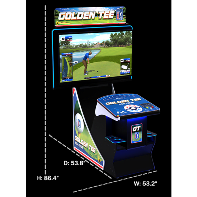 2025 Golden Tee PGA Tour Deluxe Edition