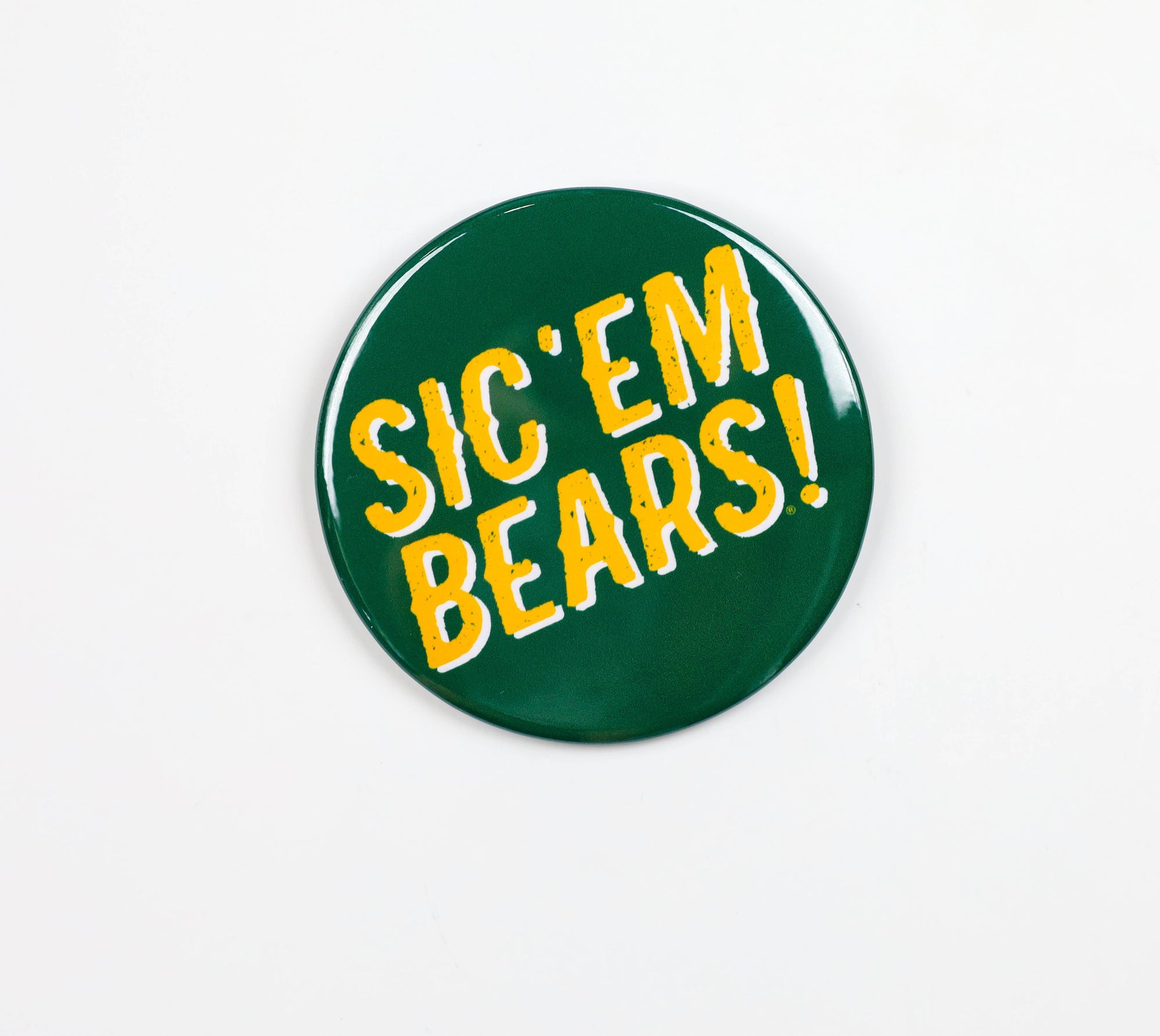 Baylor University Button - Sic 'Em Bears