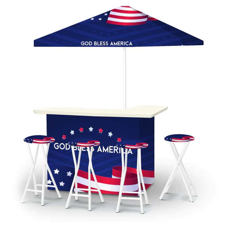 Land That I Love Portable Tailgate Bar