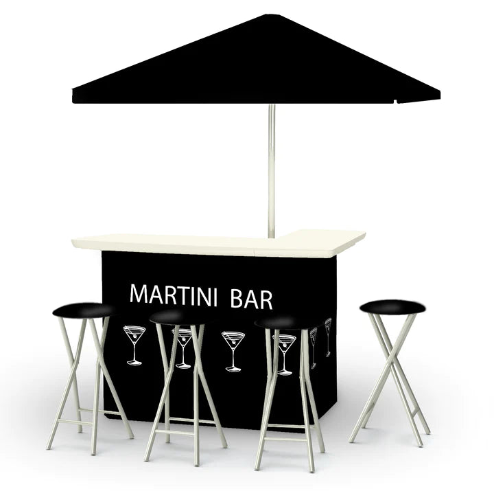 Martini Bar Portable Tailgate Bar