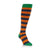 Orange, Blue, & Green Rugby Stripe Over-the-Calf Socks