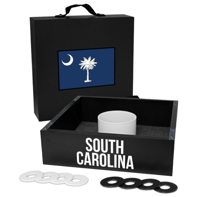 South Carolina Flag Washer Toss