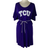 TCU Jill Logo Dress with Braided Belt