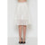Sassy Silhouette Ivory Skirt