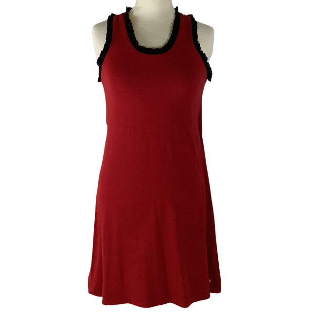 Maggie Red and Black Dress