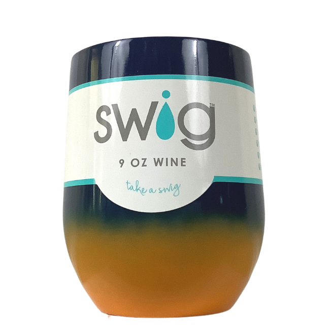 Swig Wine - Navy & Orange