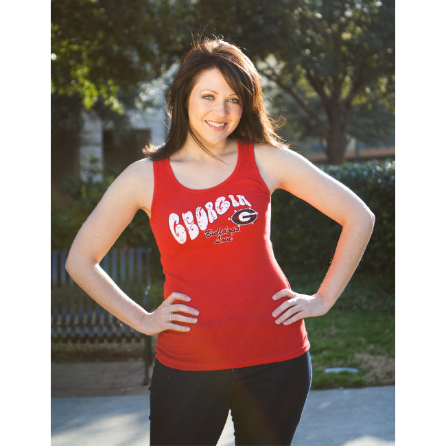 University of Georgia Swarovski Crystal Classic Tank
