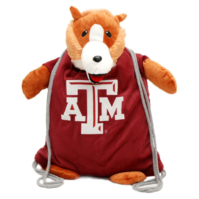 Texas A&M AGGIES Team Spirit College Gig’em Thumb Fan Hand Plush 18” NWT