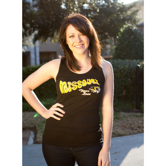 University of Missouri Swarovski Crystal Classic Tank