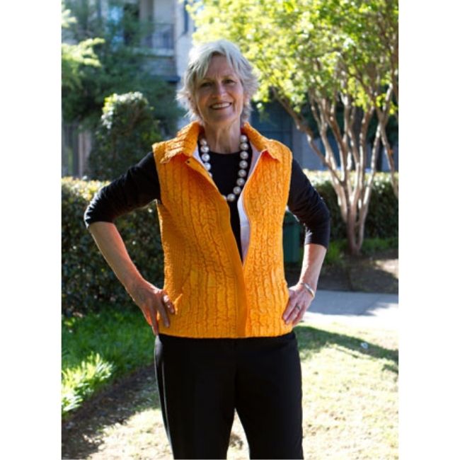 Game Day Orange & White Reversible Vest