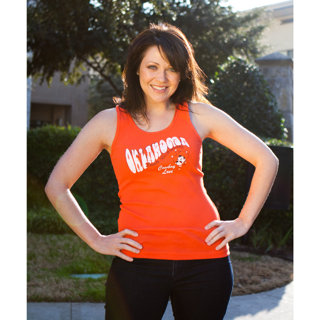 Oklahoma State University Swarovski Crystal Classic Tank