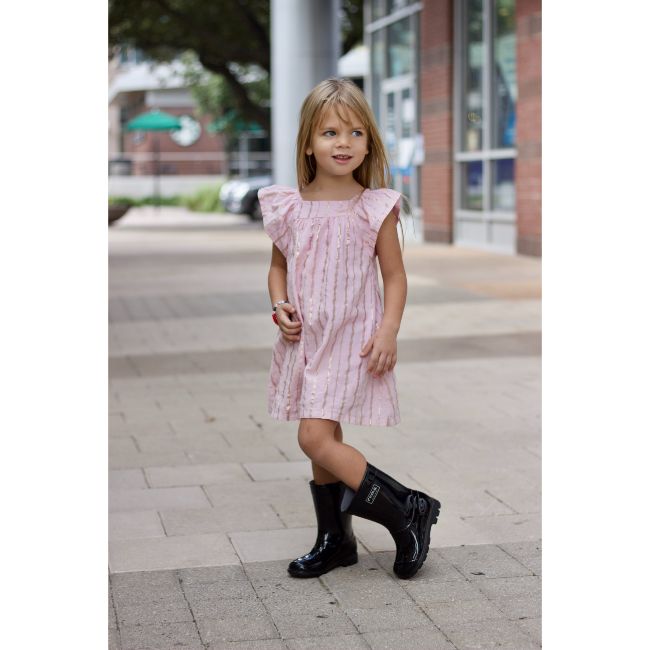 Roma Abel Kids Black Rain Boots