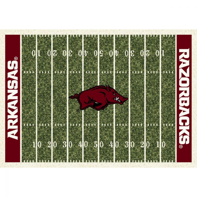 University of Arkansas 4’x6’ Homefield Rug