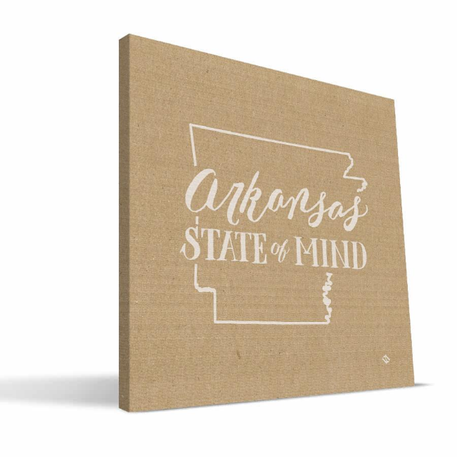Arkansas State of Mind Canvas Print