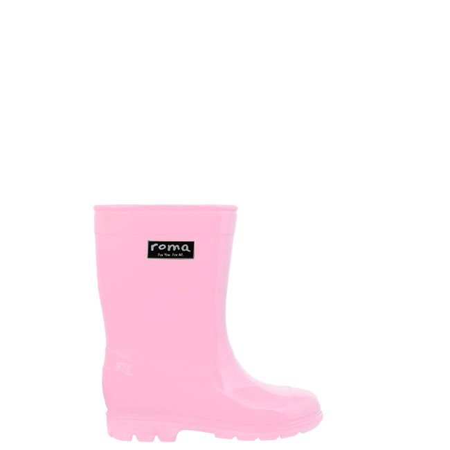 Roma Abel Kids Pink Rain Boots