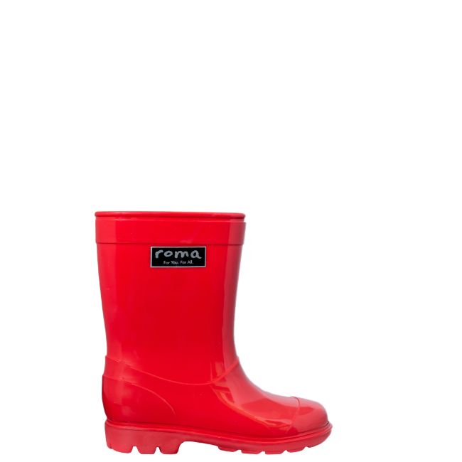 Roma Abel Kids Red Rain Boots