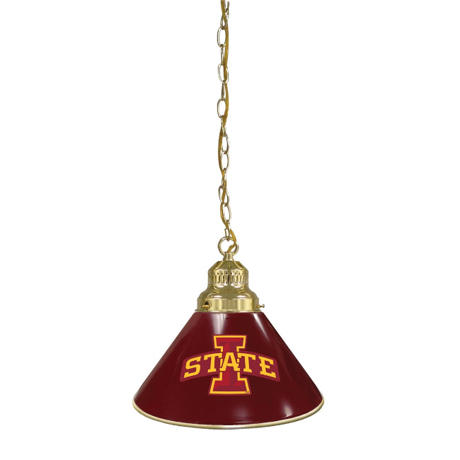 Iowa State University Pendant Light - Brass