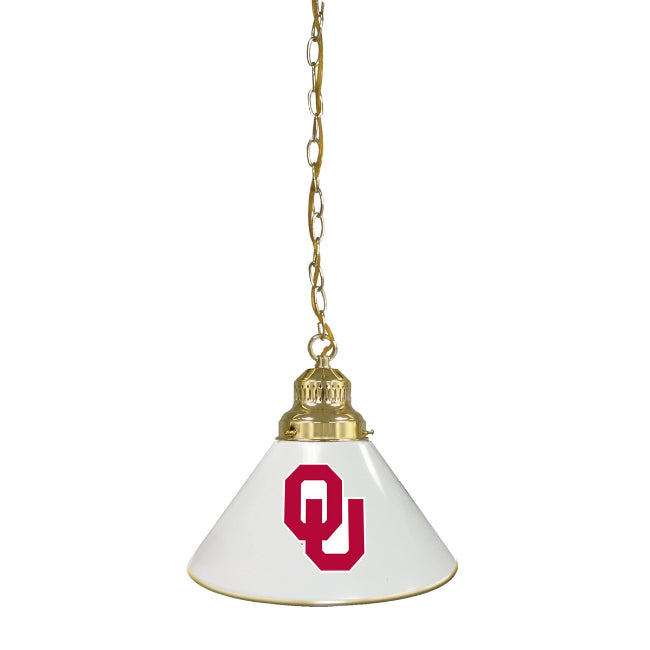 University of Oklahoma Pendant Light - Brass