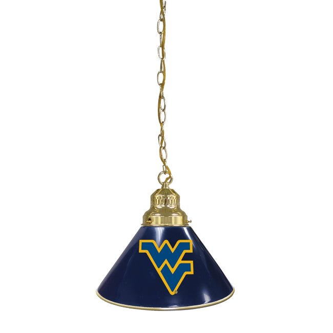 West Virginia University Pendant Light - Brass