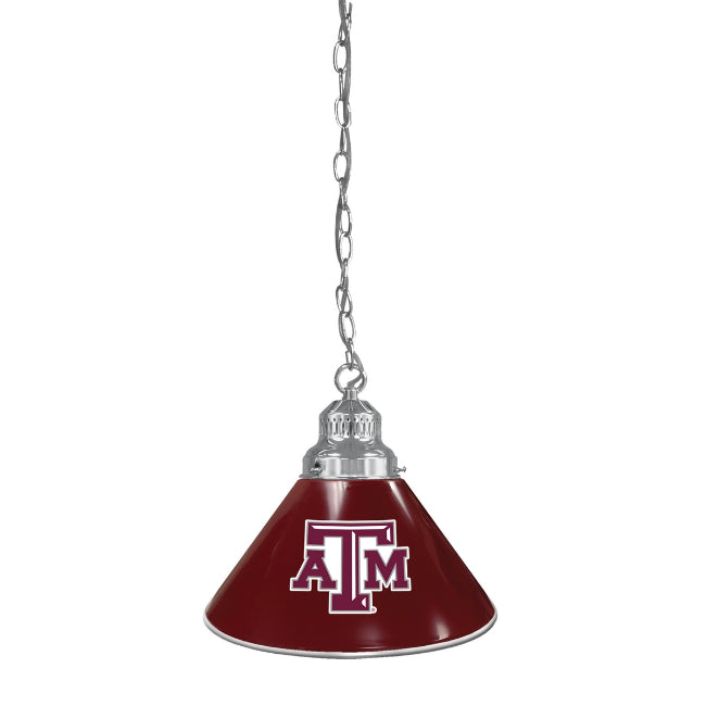 Texas A&M University Pendant Light - Chrome