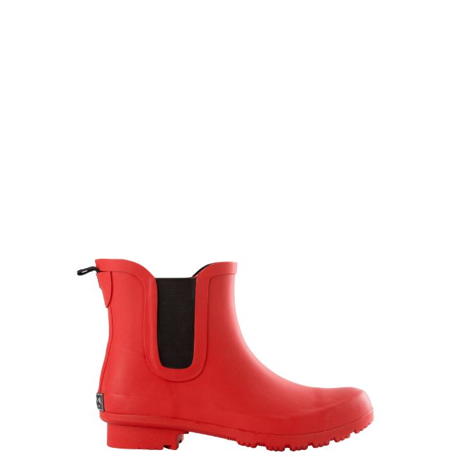 Roma Chelsea Women’s Matte Red Rain Boots