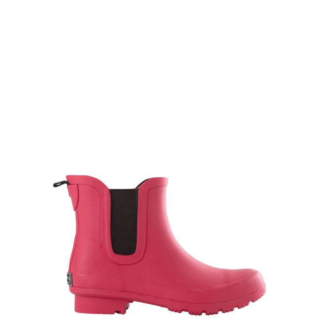 Roma Chelsea Women’s Matte Magenta Rain Boots