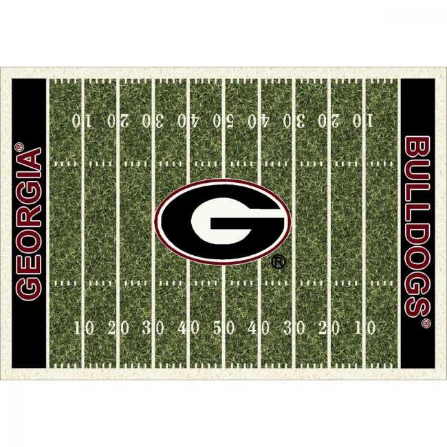 University of Georgia 6’x8’ Homefield Rug
