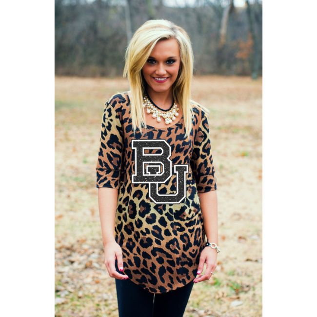 Baylor University Logo Leopard Tunic