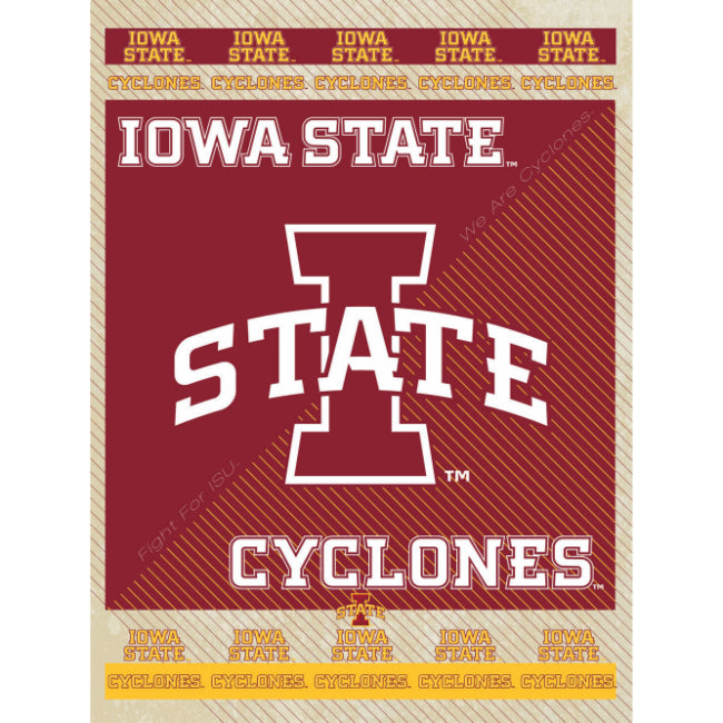 Iowa State University Super Fan Canvas (15” x 20”)