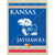 University of Kansas Super Fan Canvas (24” x 32”)