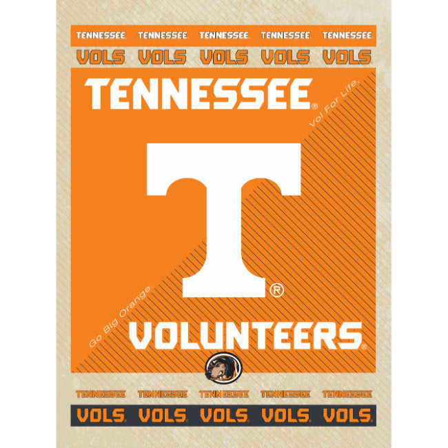 University of Tennessee Super Fan Canvas (24” x 32”)
