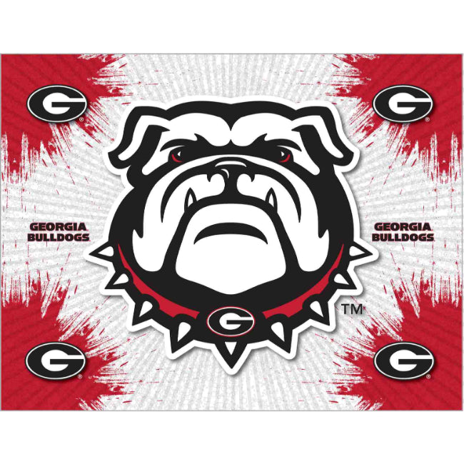 University of Georgia Bulldog Spirit Canvas (15” x 20”)
