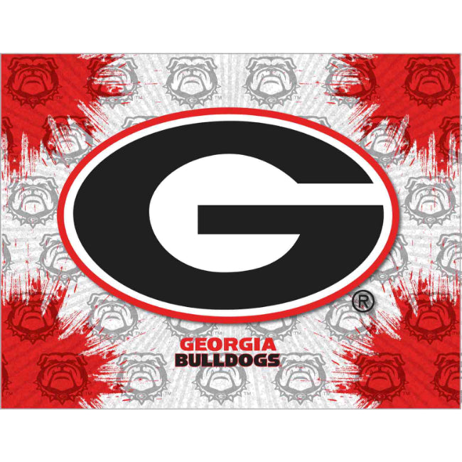 University of Georgia Logo Spirit Canvas (15” x 20”)