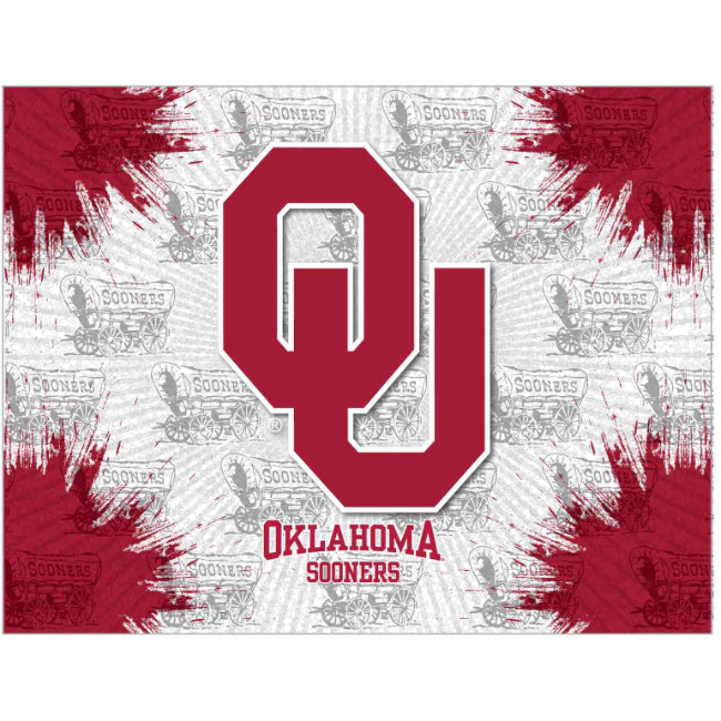 University of Oklahoma Logo Spirit Canvas (15” x 20”)