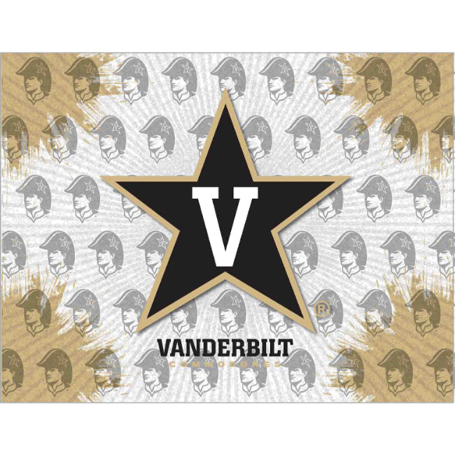 Vanderbilt University Logo Spirit Canvas (15” x 20”)