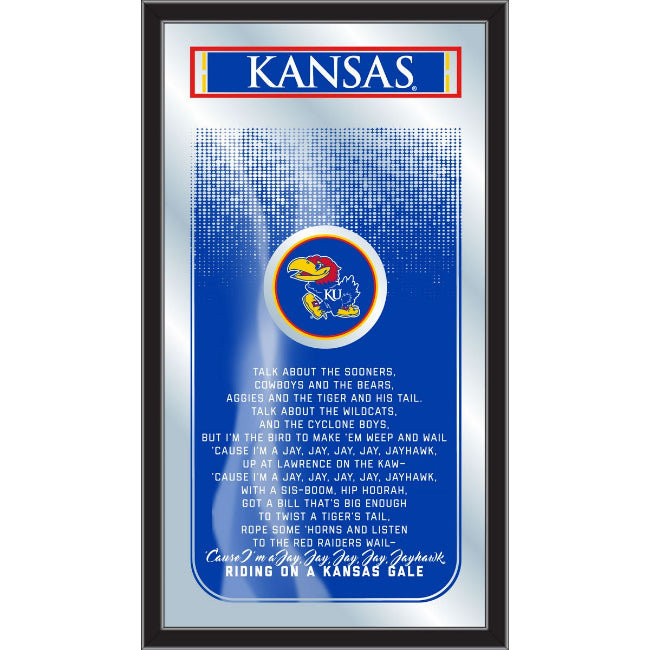University of Kansas Fight Song Mirror