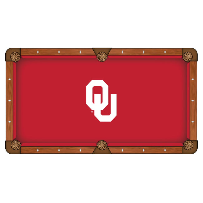 University of Oklahoma Pool Table Cloth - 9 Feet