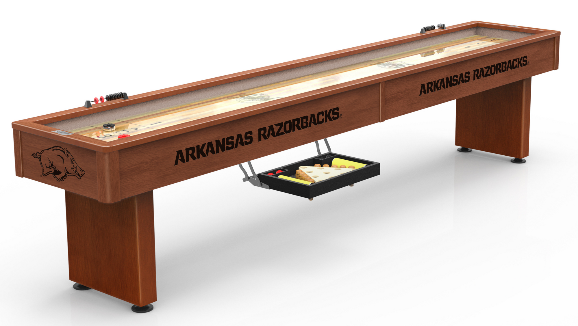 University of Arkansas Shuffleboard Table