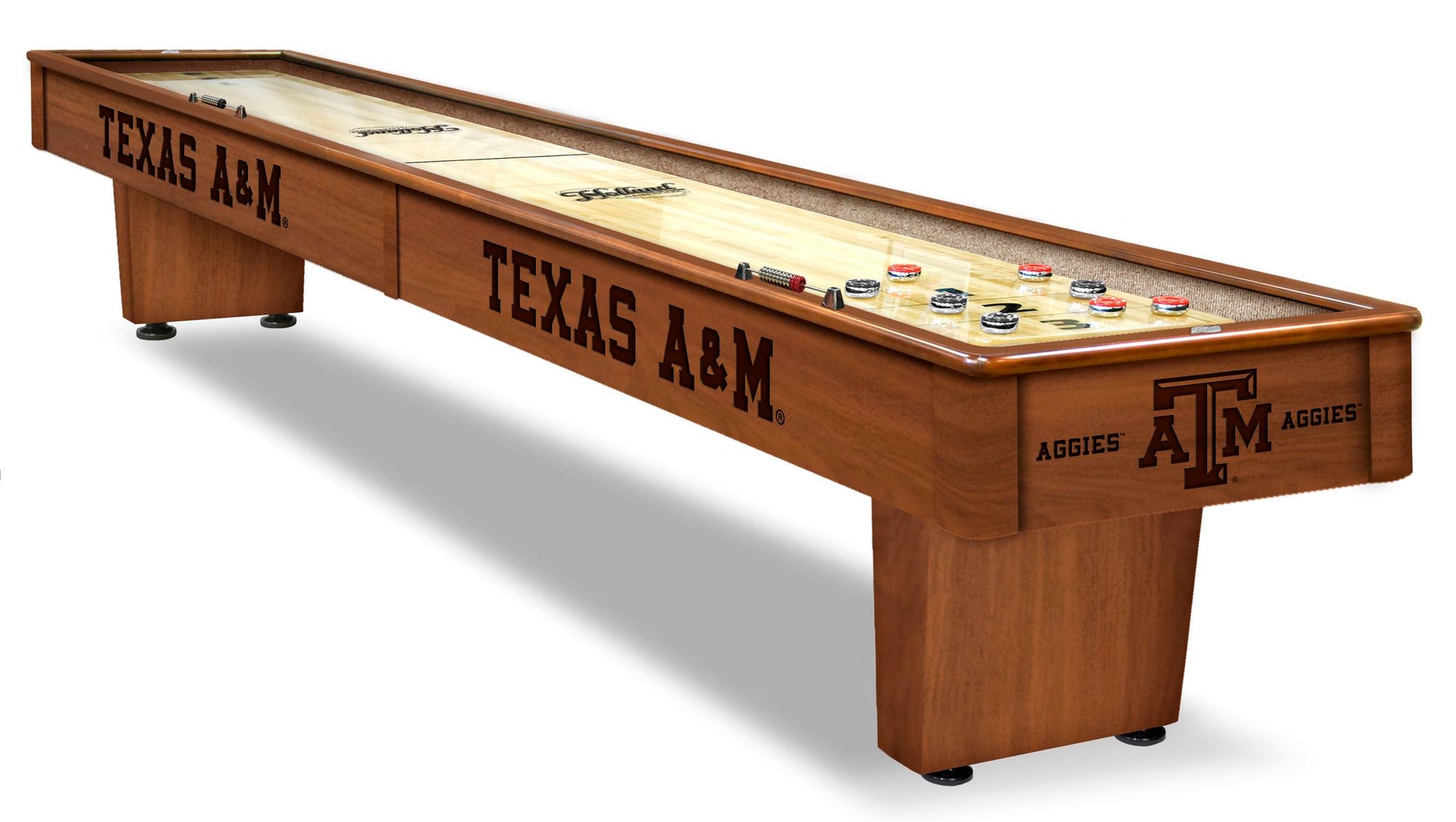 Texas A&M University Shuffleboard Table