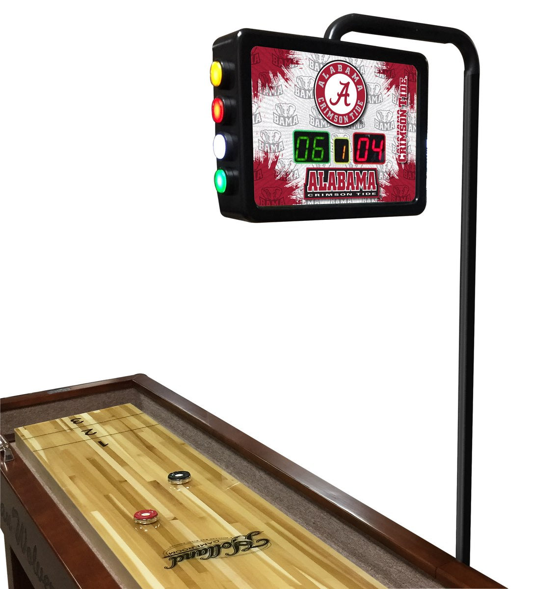 University of Alabama Shuffleboard Table