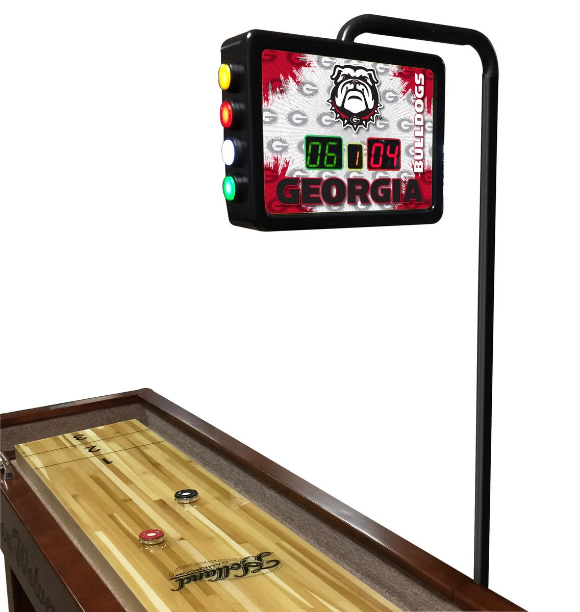 University of Georgia Shuffleboard Table