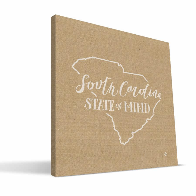 South Carolina State of Mind Canvas Print