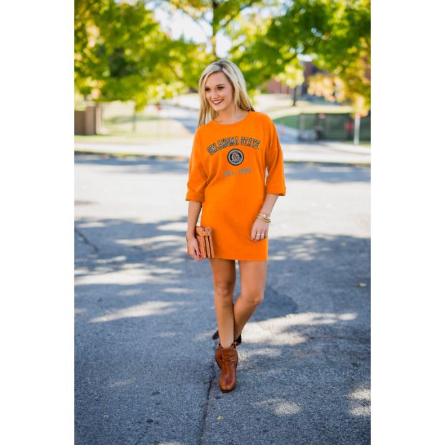 Girls Youth Gameday Couture Black Oklahoma State Cowboys